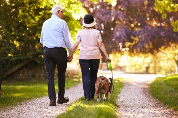 Walking for exercise