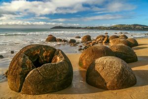 Boulders on a beach to symbolise strength